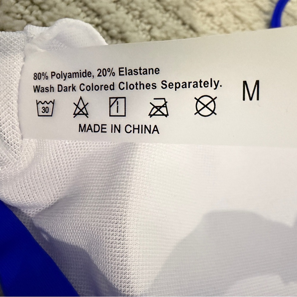 SHEIN   NWOT Royal Blue Bikini Set - Picture 4 of 4
